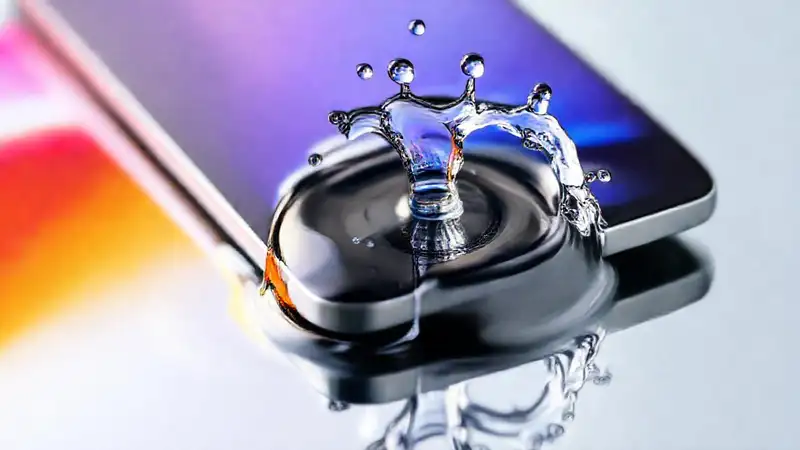 iPad mini: gota de agua vibrante
