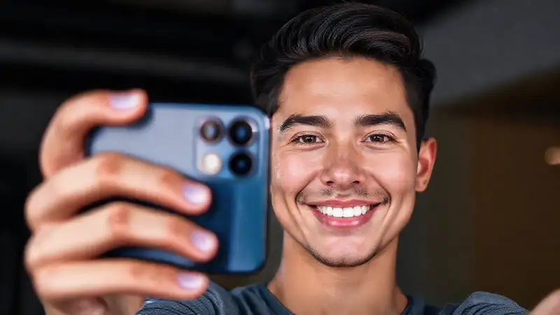 iPhone 15 Pro Max: retrato juvenil impactante