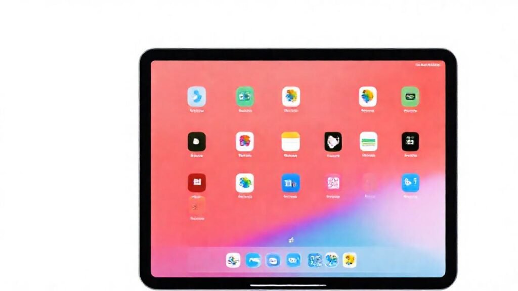 iPad: diseño moderno y organizado