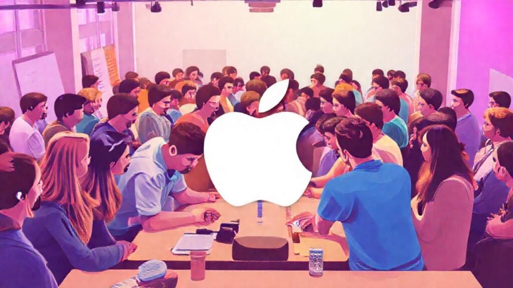 Apple presenta un evento comunitario vibrante