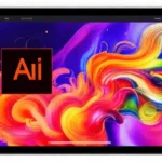 iPad Pro crea arte digital vibrante
