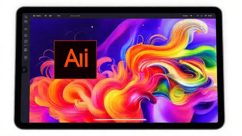 iPad Pro crea arte digital vibrante