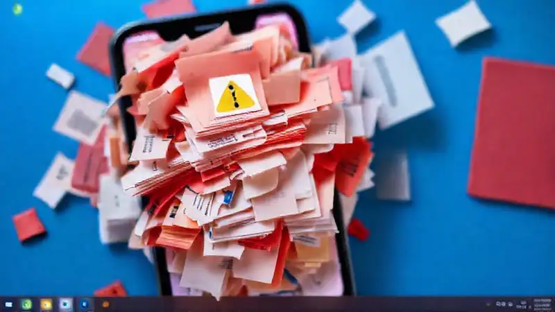 iPhone necesita limpieza y organización urgente