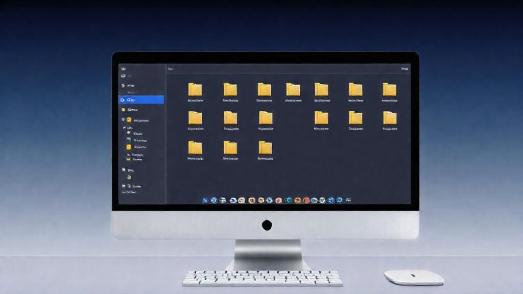 Mac creativo ofrece archivos organizados visualmente