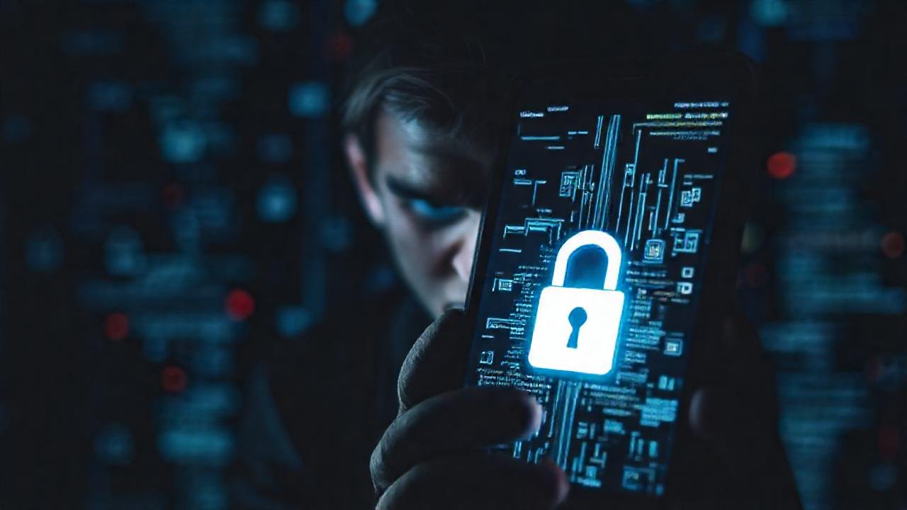 Un teléfono oscuro protege la privacidad digital