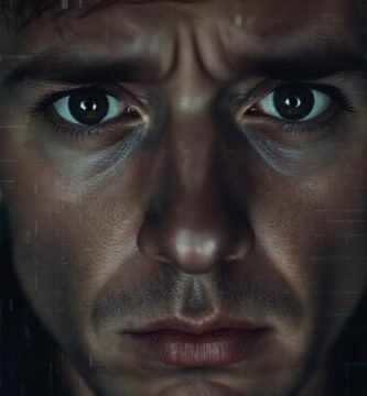 Cara humana distorsionada