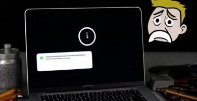 El MacBook necesita reparación técnica urgente