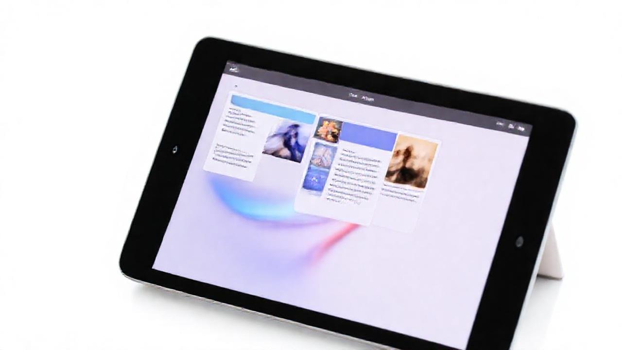 iPad ofrece multitarea visualmente atractiva y sencilla