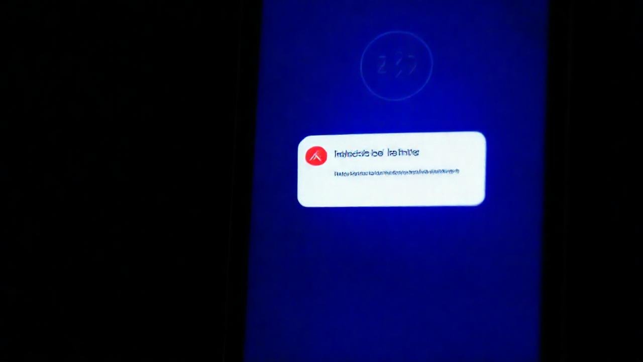 El iPhone presenta un error técnico