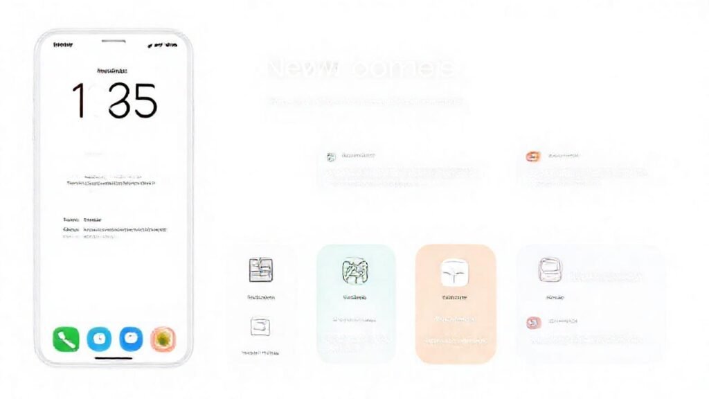 iOS presenta una interfaz limpia y amigable