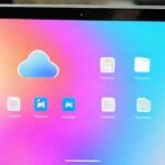 Interfaz de iCloud moderna y atractiva