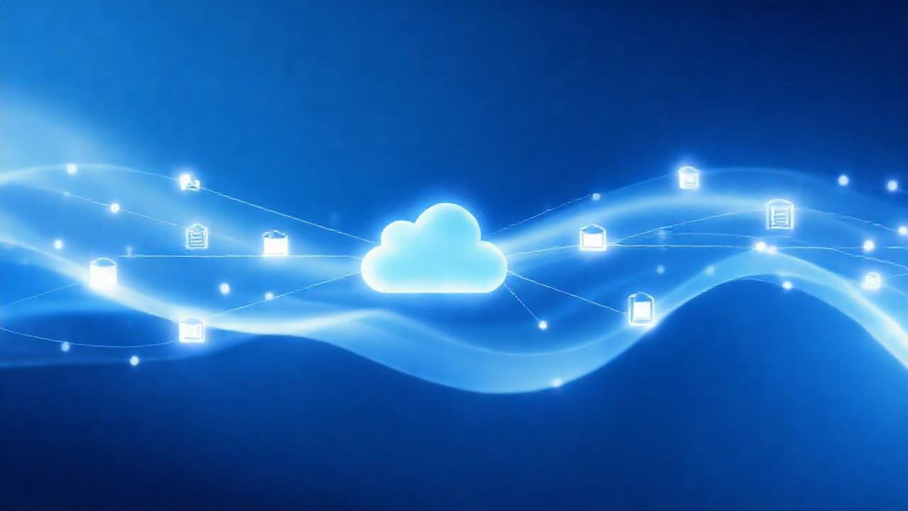 iCloud minimalista, digital y elegante