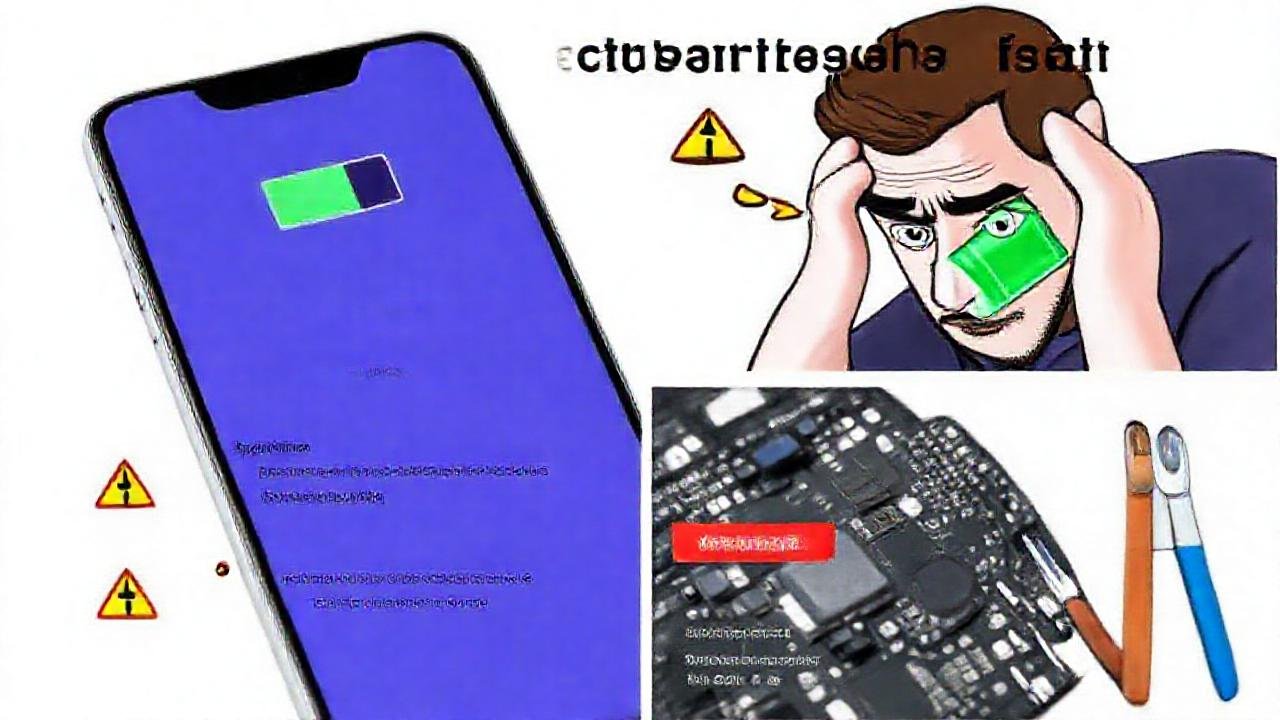 El iPhone falla, necesita reparación