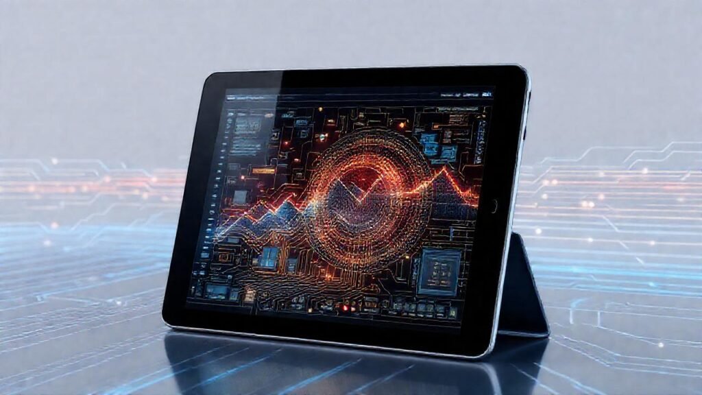 iPad futurista: diseño elegante y rendimiento vibrante
