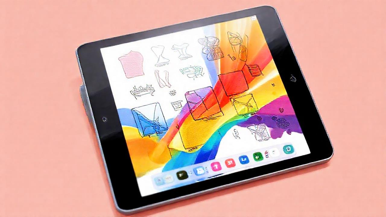 iPad Pro: arte digital vibrante y moderno