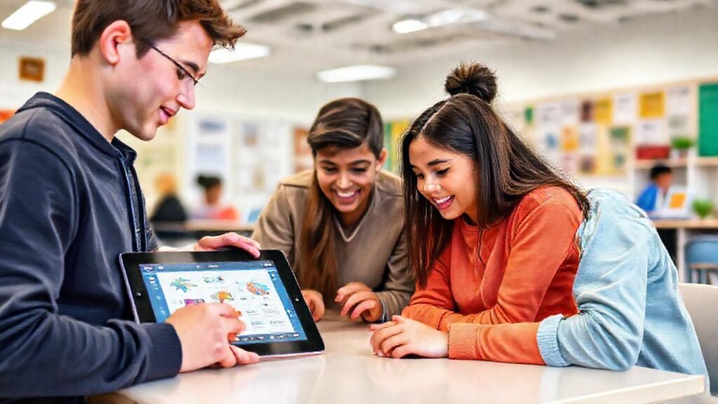 Tabletas impulsan el trabajo colaborativo estudiantil