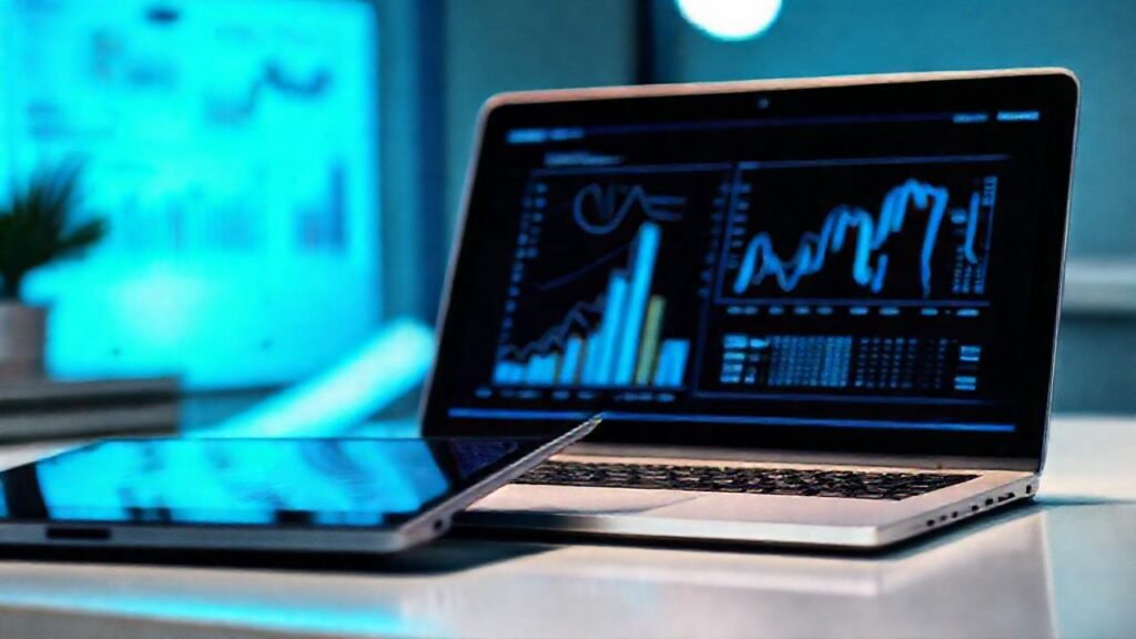 Tecnología moderna: diseño y fotografía profesional