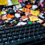 Un teclado desordenado genera caos digital