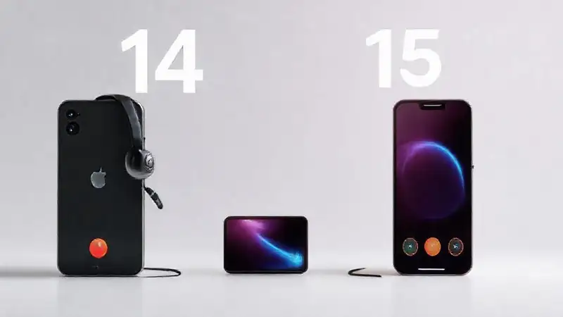 iPhone 14 vs 15: comparación visual