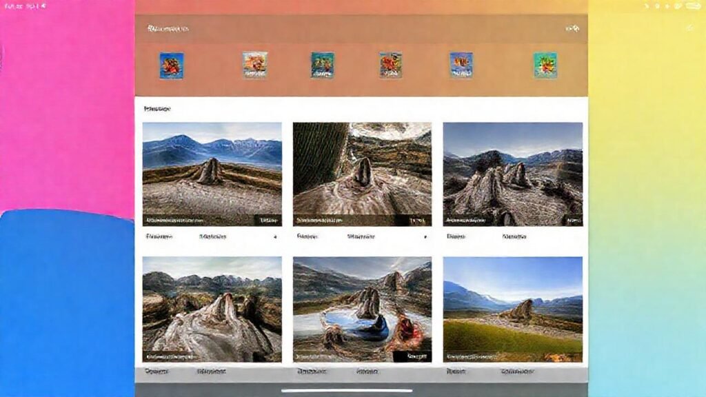 El iPad ofrece un flujo de trabajo visual