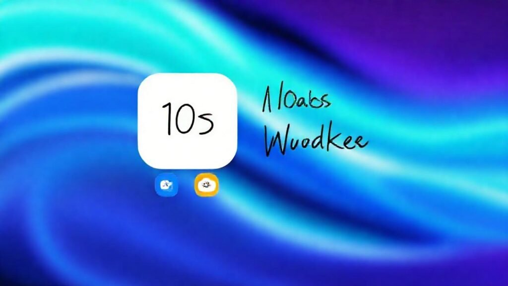 Un diseño iOS moderno y colorido