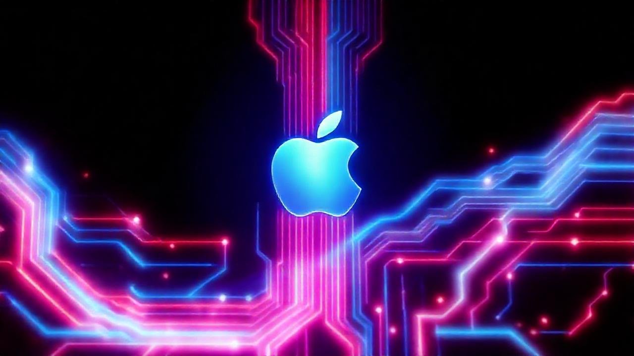 Tarjeta electrónica futurista irradia datos vibrantes
