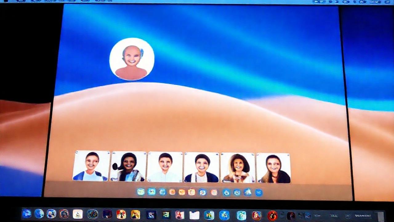 macOS limpio, conferencia profesional y moderna