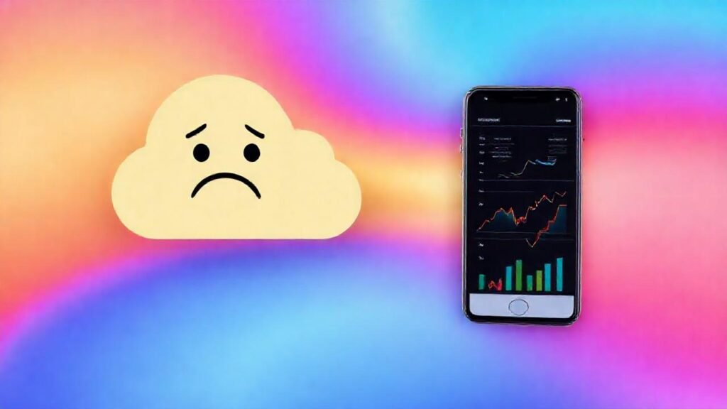 Tecnología confusa y comparativa en pantalla