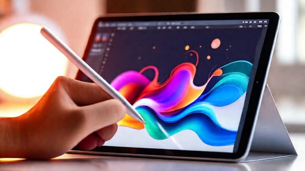 Lápiz Apple: arte digital creativo