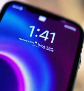 Una pantalla iOS brillante y minimalista