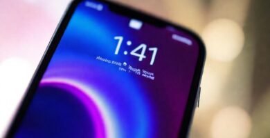 Una pantalla iOS brillante y minimalista