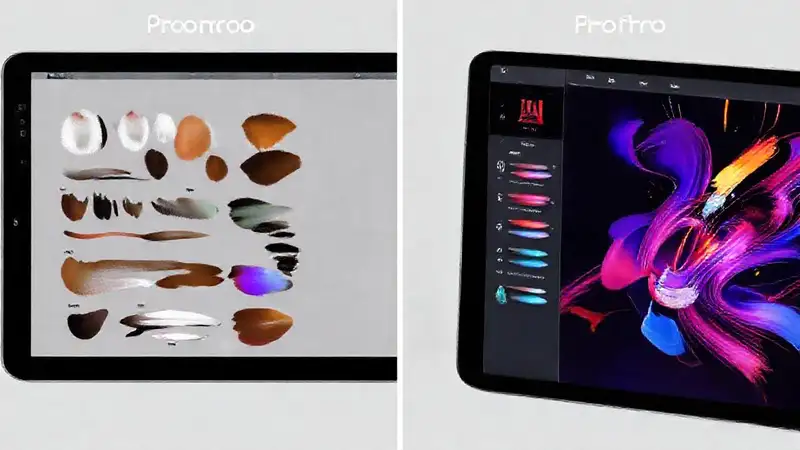 Comparación de herramientas para arte digital
