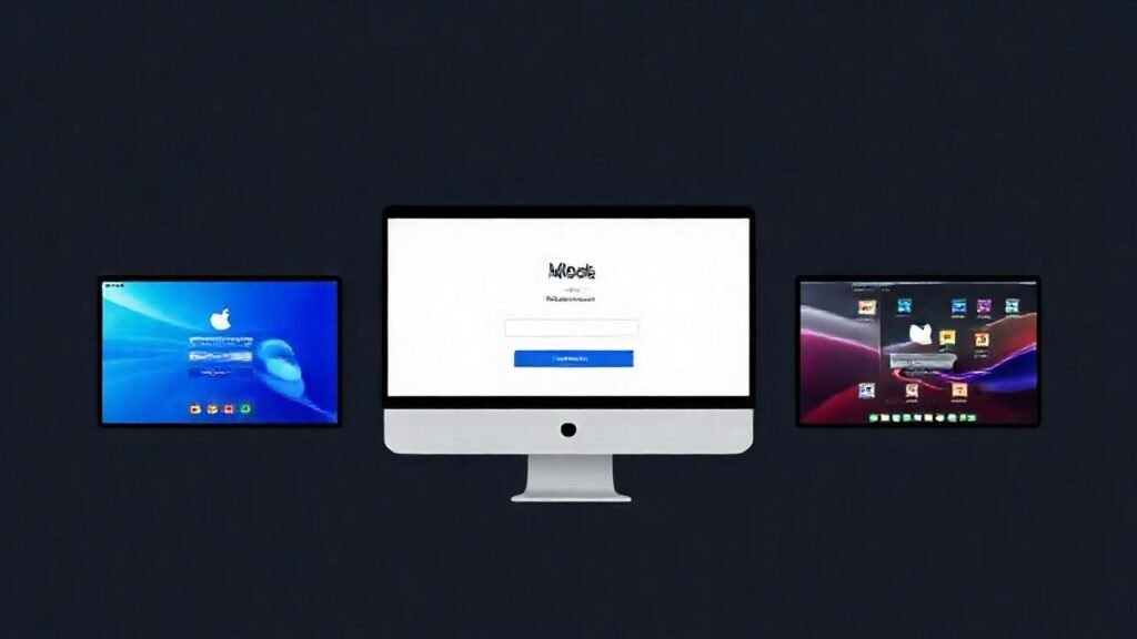 Interfaz tecnológica moderna y elegante