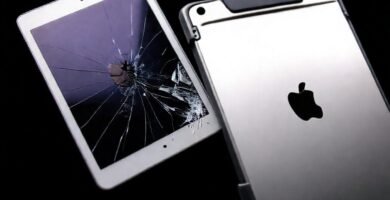 Tabletas iPad: prueba de durabilidad rota