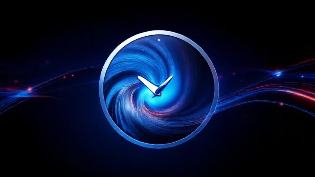 Máquina del tiempo: diseño futurista