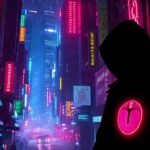 Ciudad cyberpunk digital