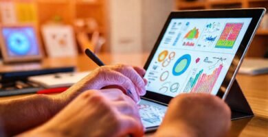 iPad y diseño moderno para aprender