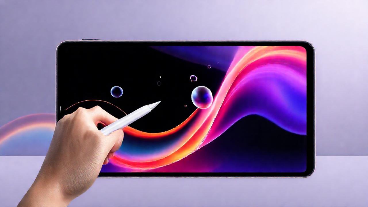 Apple Pencil crea arte digital futurista