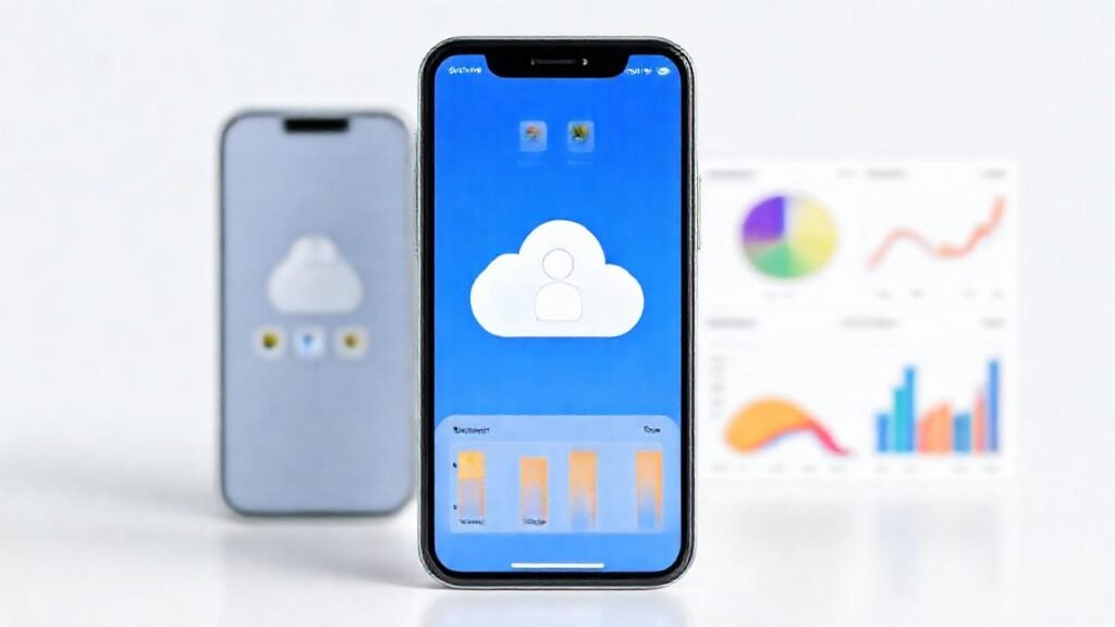 iOS ofrece una interfaz limpia y optimista