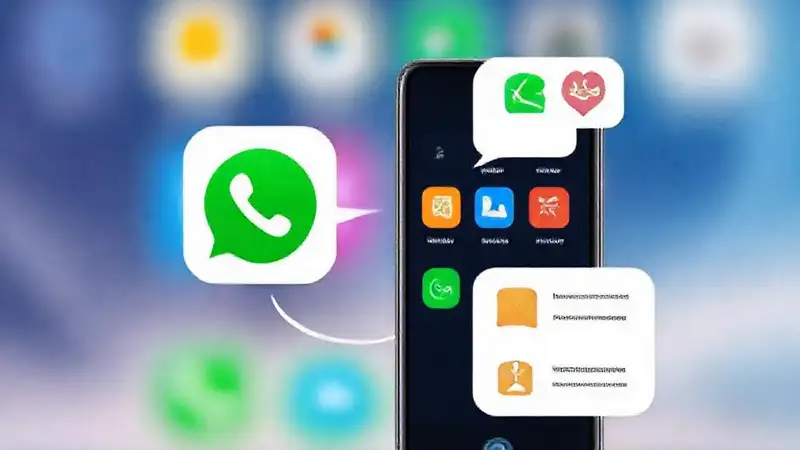 Una ilustración digital de tecnología alegre