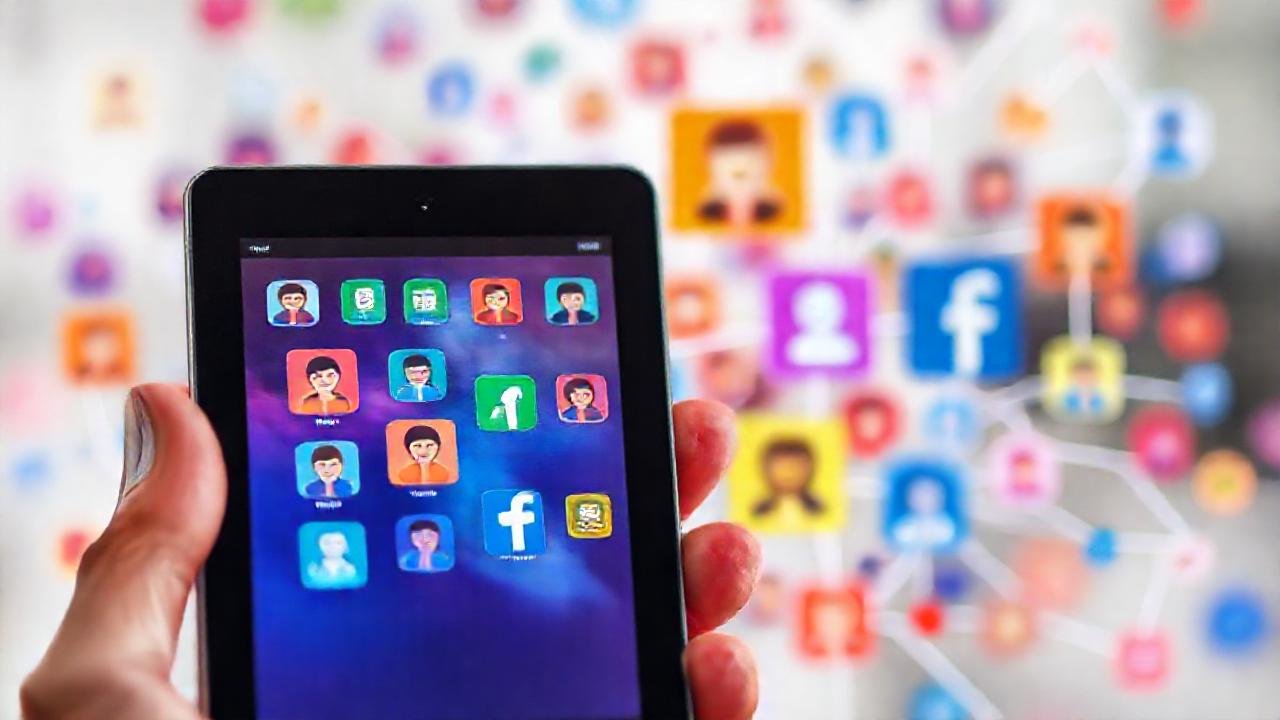 Tecnología moderna y usuarios felices