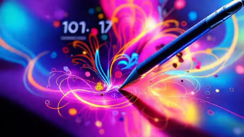 Apple Pencil crea arte digital brillante