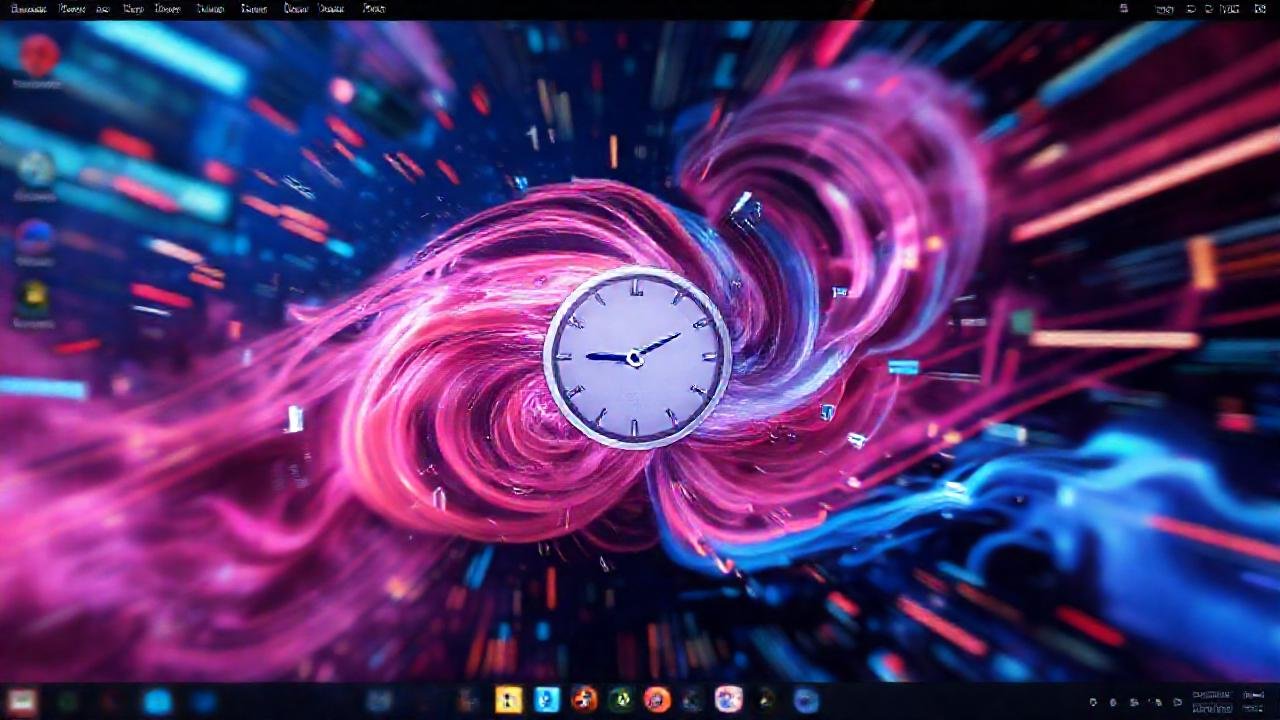 Interfaz futurista con alertas digitales