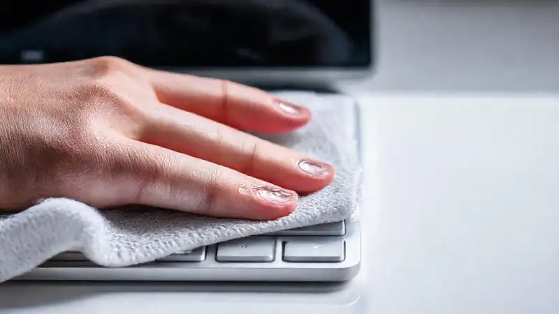 Teclado limpio