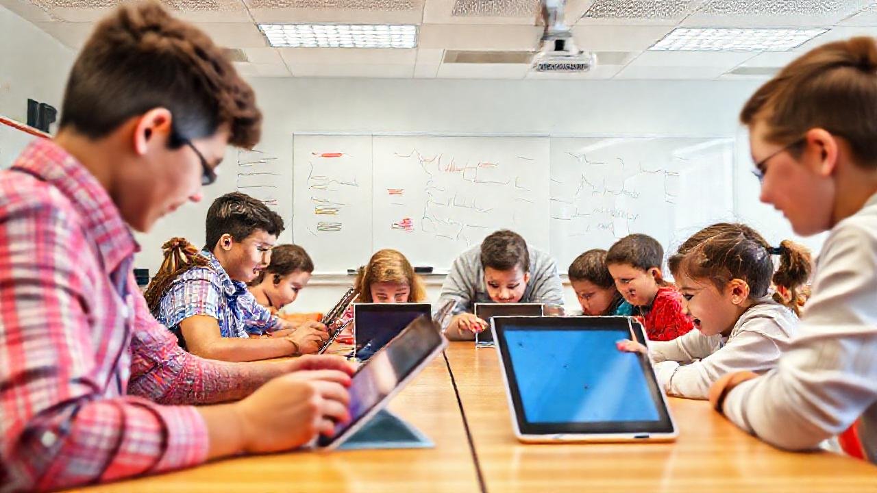 La tecnología moderna impulsa el aprendizaje colaborativo