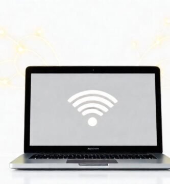 Mac portátil: conexión Wi-Fi brillante y moderna