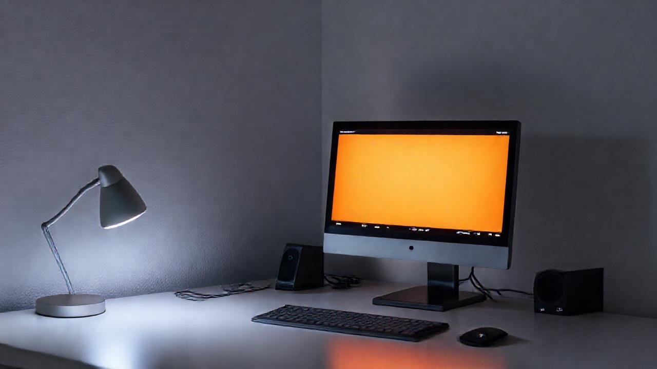 Concentración digital en calma serena