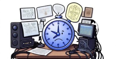 La máquina del tiempo crea un caos digital