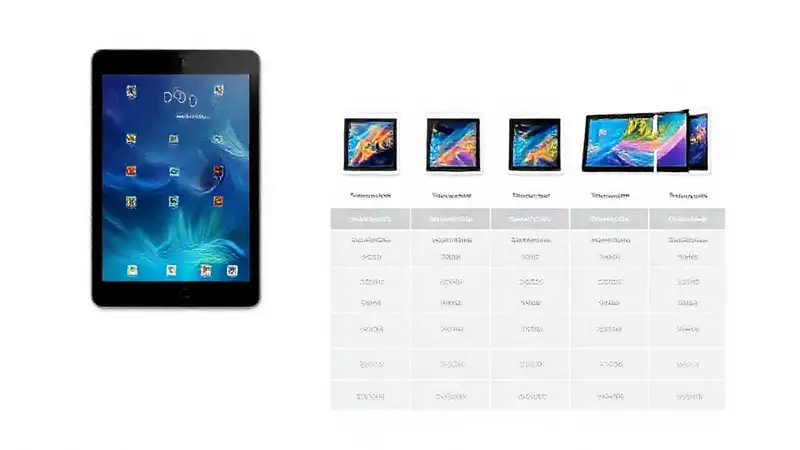 Compara tablets: diseño, precio y almacenamiento