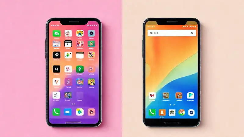 iOS y Android comparen diseños vibrantes